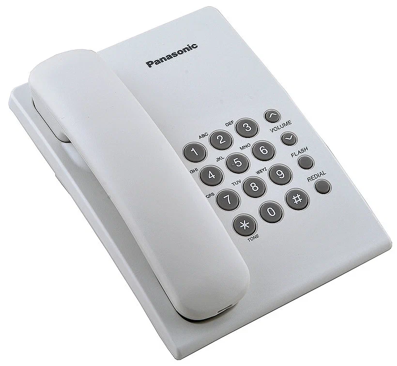 Телефон PANASONIC KX-TS2350RUW