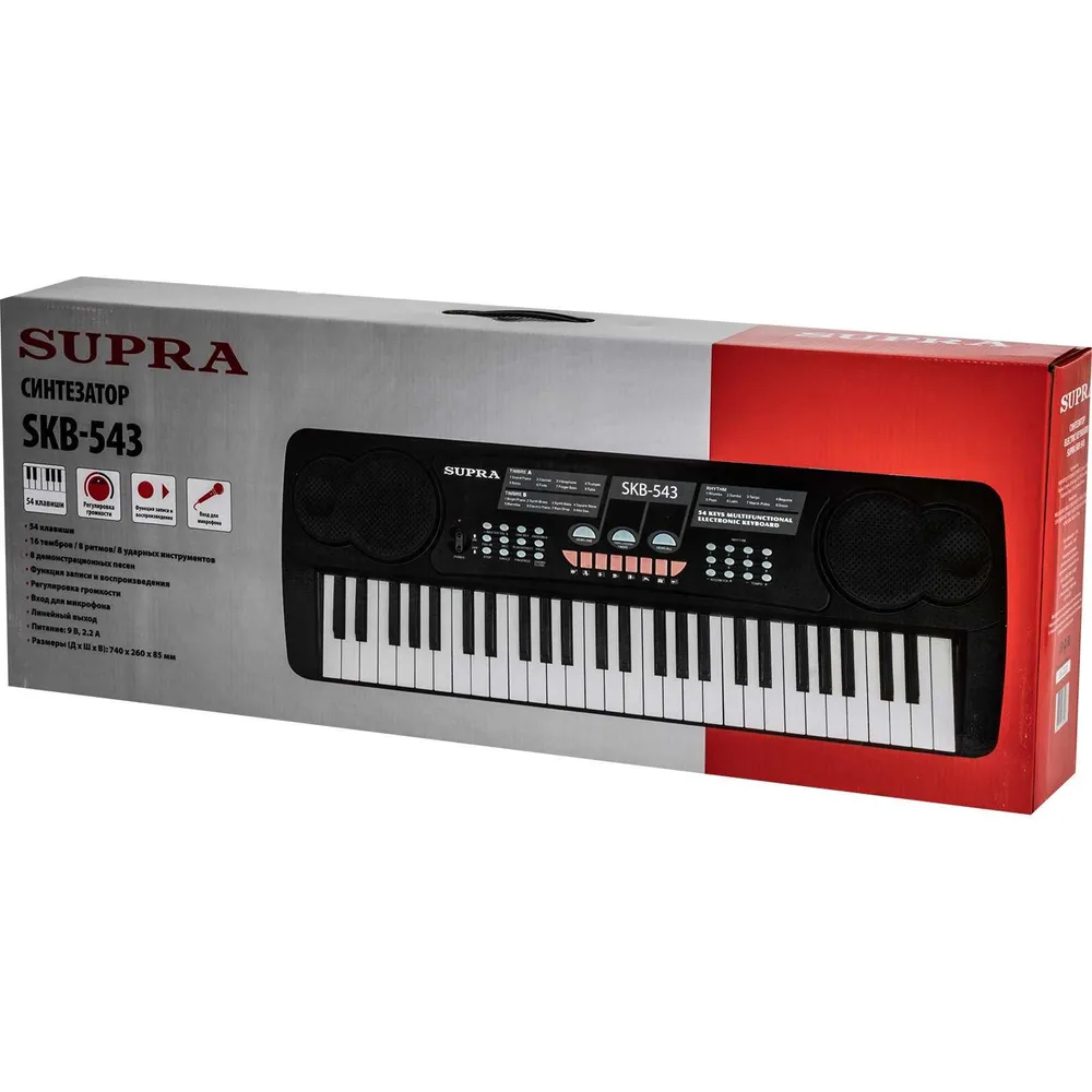 Синтезатор SUPRA SKB-543