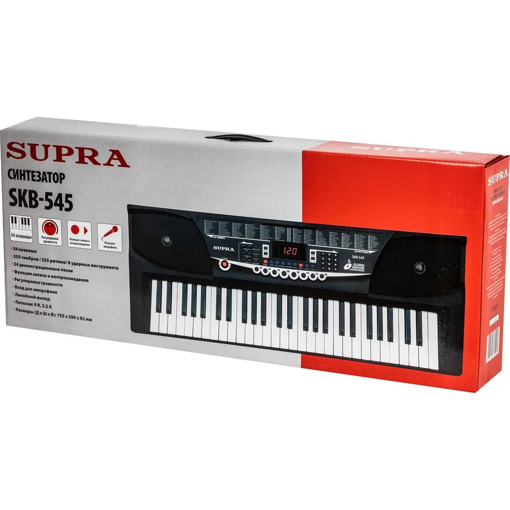 Синтезатор SUPRA SKB-545