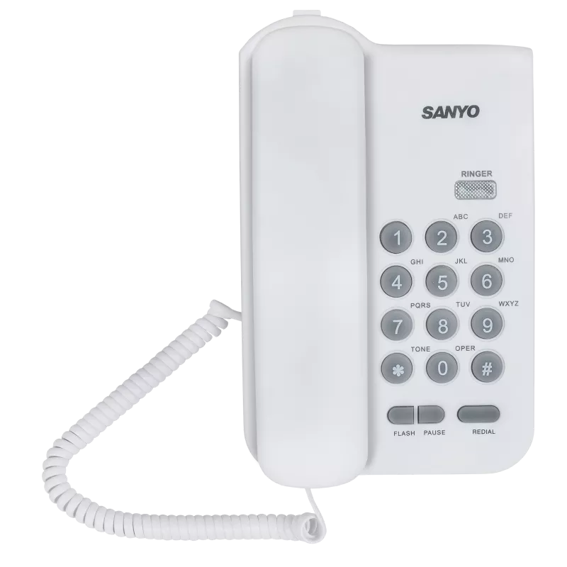 Телефон проводной SANYO RA-S108W