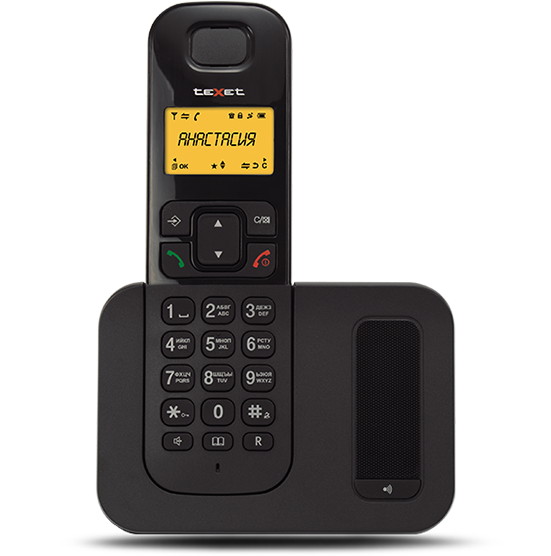 Радиотелефон DECT teXet TX-D6605А черный