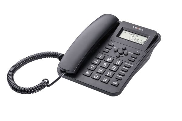 Проводной телефон teXet TX-264 черный