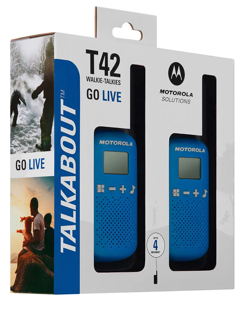 Радиостанция Motorola TALKABOUT T42 BLUE