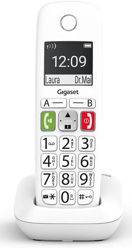 Радиотелефон Gigaset E290 SYS RUS White