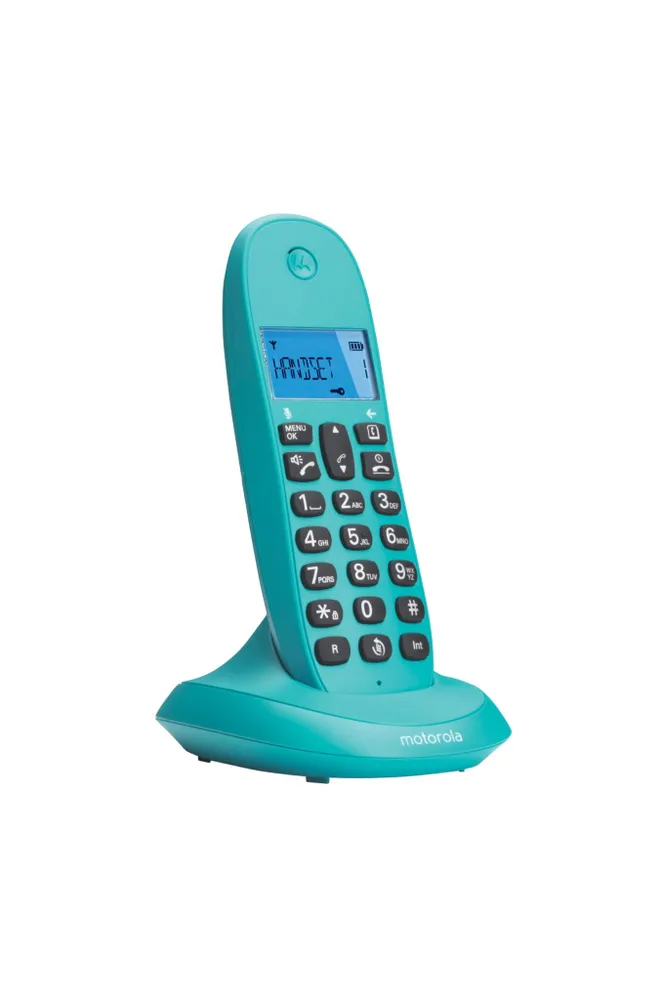 Радиотелефон DECT MOTOROLA C1001LB+ (цвет бирюзовый)