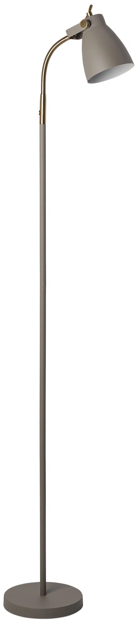 Светильник напольный HT-733GY, ARTSTYLE, серый/ латунь